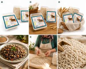 Sinopya - Glutensiz Karabuğday Eriştesi 500 GR