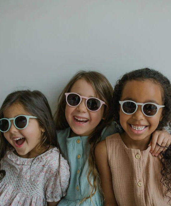 Leosun - Naturel Mavi Polarize UV400 Çocuk Güneş Gözlüğü 3-8 Yaş-Dinossi