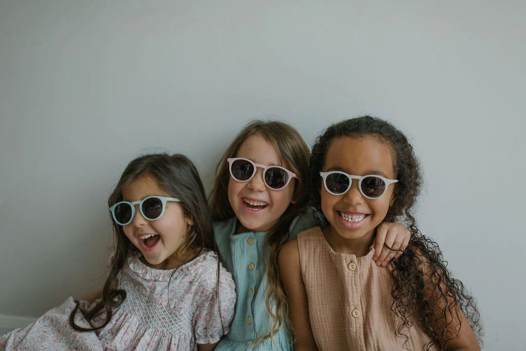 Leosun - Naturel Mavi Polarize UV400 Çocuk Güneş Gözlüğü 3-8 Yaş-Dinossi