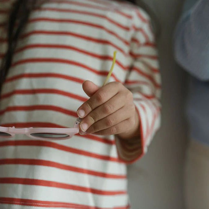 Leosun - Soft Pembe Polarize UV400 Çocuk Güneş Gözlüğü 3-8 Yaş-Dinossi