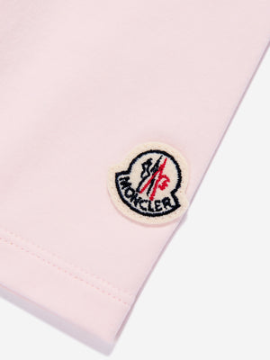 Moncler Enfant Baby Girls Logo Leggings in Pink