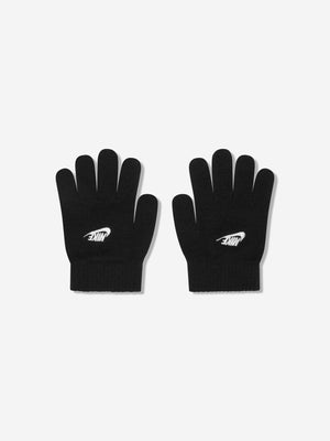 Nike Boys Futura Beanie Hat And Gloves Set in Black