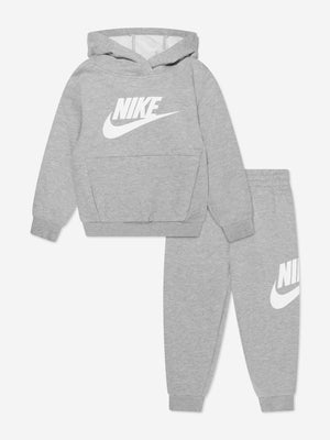 Nike Kids Club Fleece Tracksuit in Grey