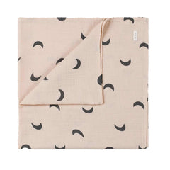 Organic Zoo Muslin - Pebble Midnight-Muslin Squares- | Natural Baby Shower
