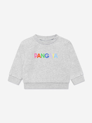PANGAIA Baby 365 Graphic Sweatshirt in Grey
