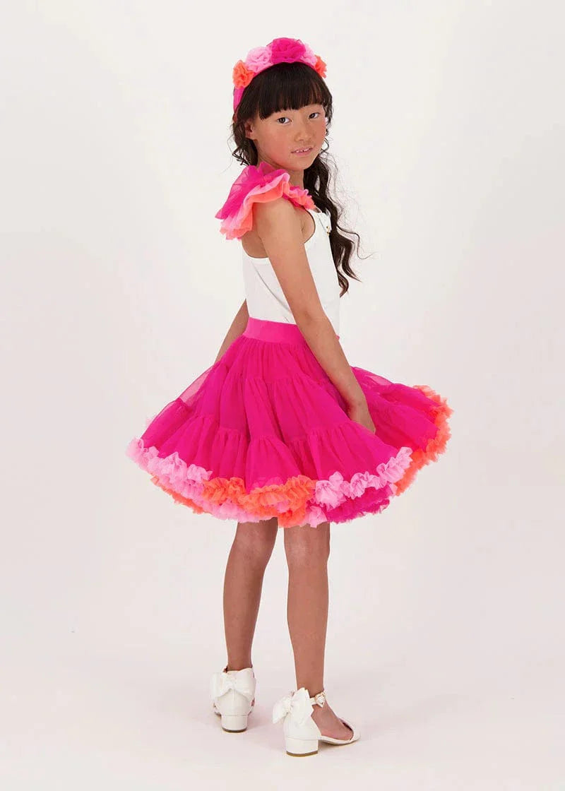Angels Face Girls Pixie Blooming Marvellous Tutu in Pink