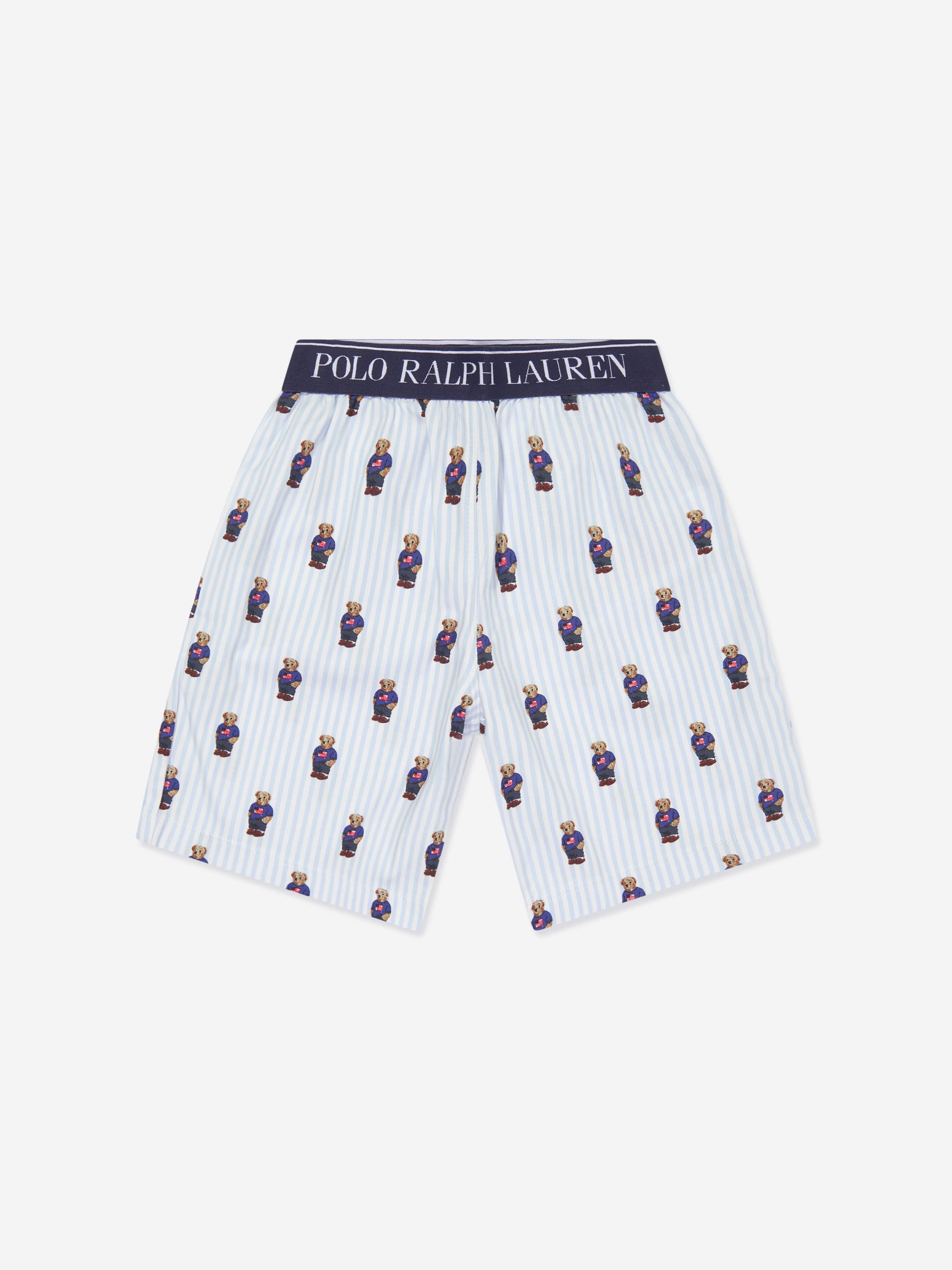 Ralph Lauren Boys T-Shirt And Shorts Pyjama Set in Multicolour