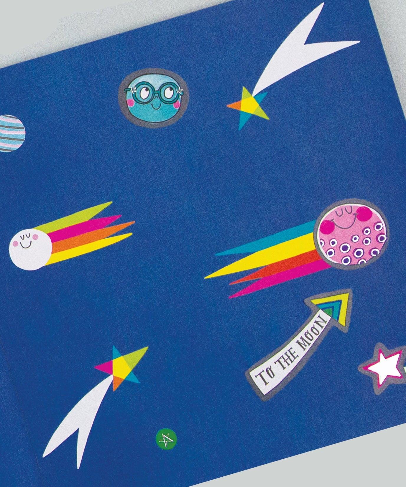 Rachel Ellen - إلى القمر كتاب تلوين ونشاطات مشهد الملصقات