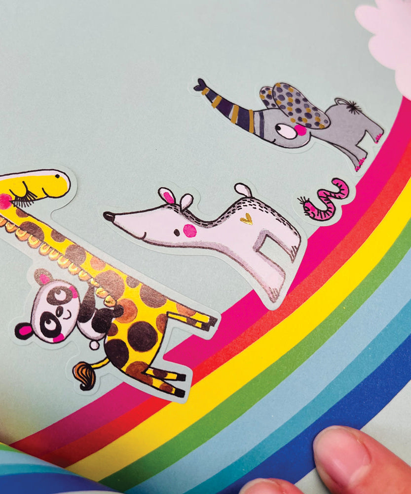 Rachel Ellen - كتاب تلوين ونشاط مشهد ملصقات حب كوكبنا