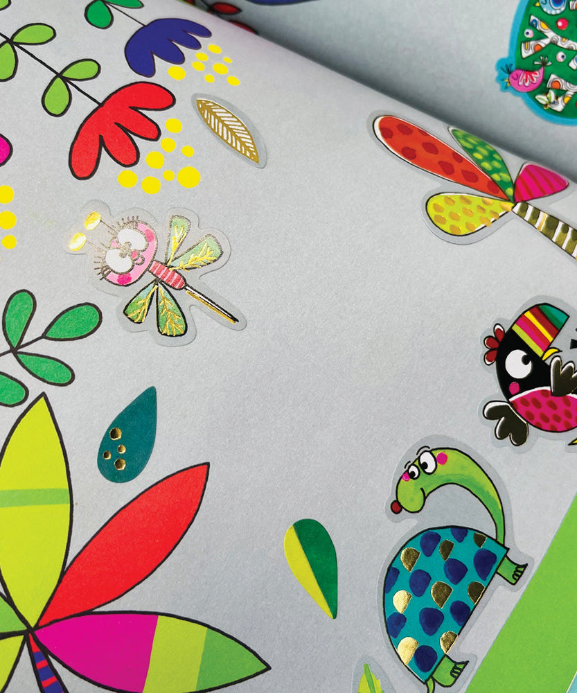 Rachel Ellen - كتاب تلوين ونشاط مشهد ملصقات حب كوكبنا