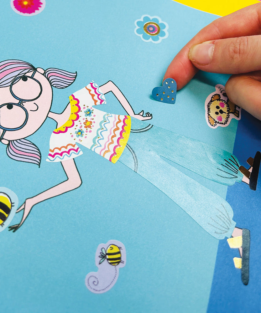 Rachel Ellen - كتاب تلوين ونشاطات مشهد قوة الفتيات