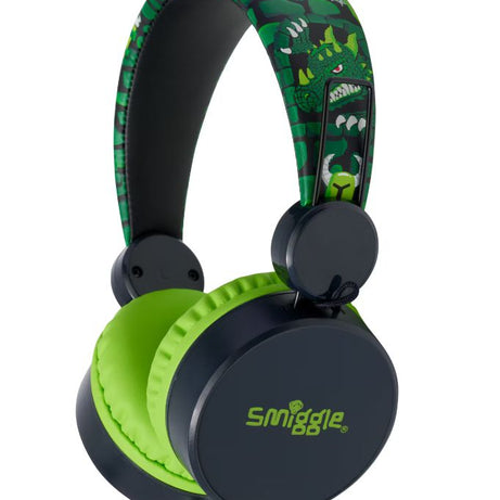 Smiggle - Hi There Kablolu Kulaküstü Kulaklık-Dinossi