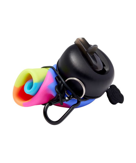 Smiggle - Vivid Katlanabilir Pipetli 630ML Suluk-Dinossi