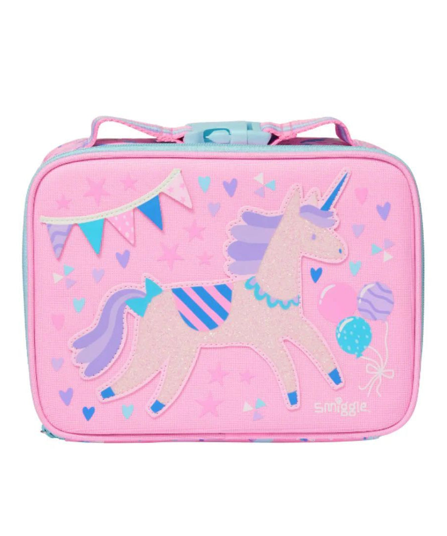 Smiggle - Glide Kare Beslenme Çantası-Dinossi