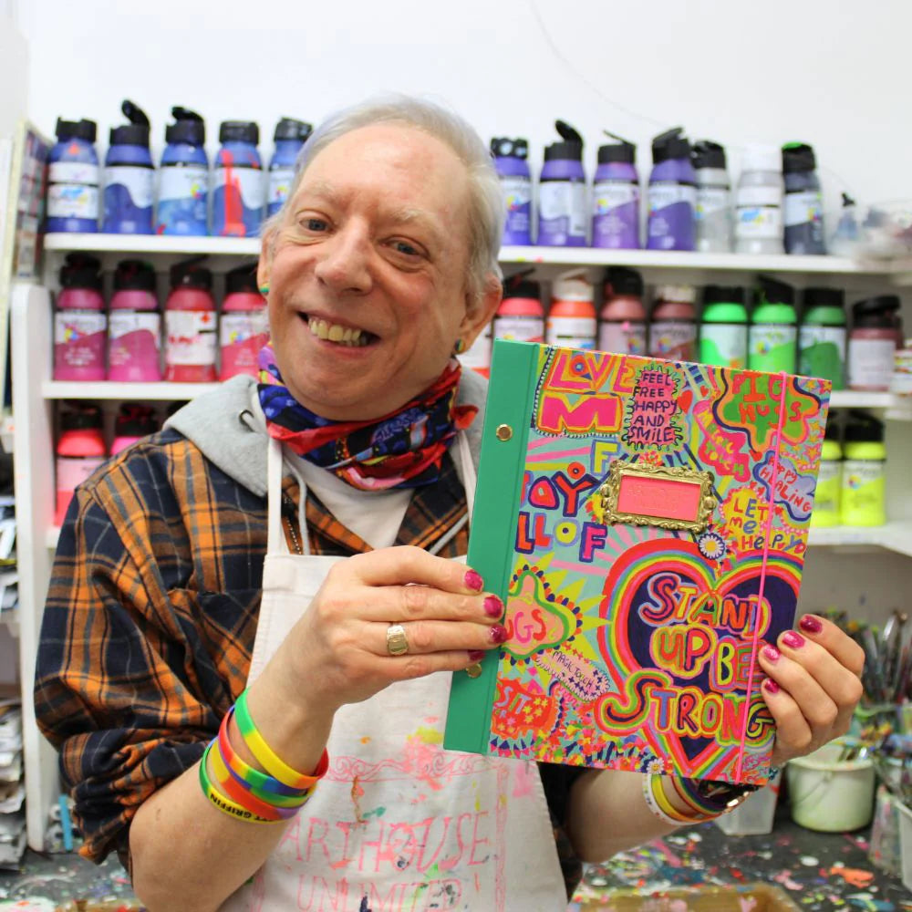 بورتكو ديزاينز - آرتهاوس أنليميتد دفتر يوميات A5 بغلاف صلب مليء بالفرح