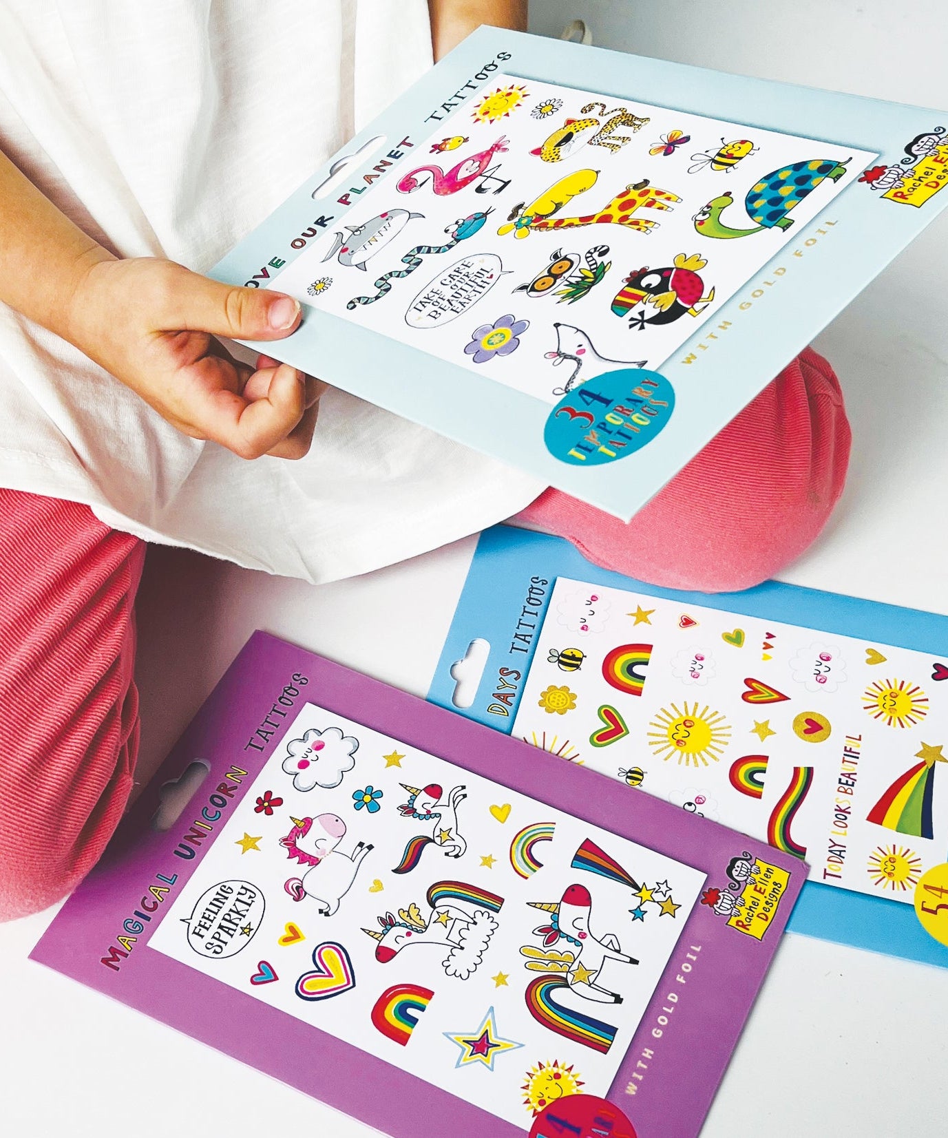 Rachel Ellen - أيام مشمسة وشم مؤقت للأطفال