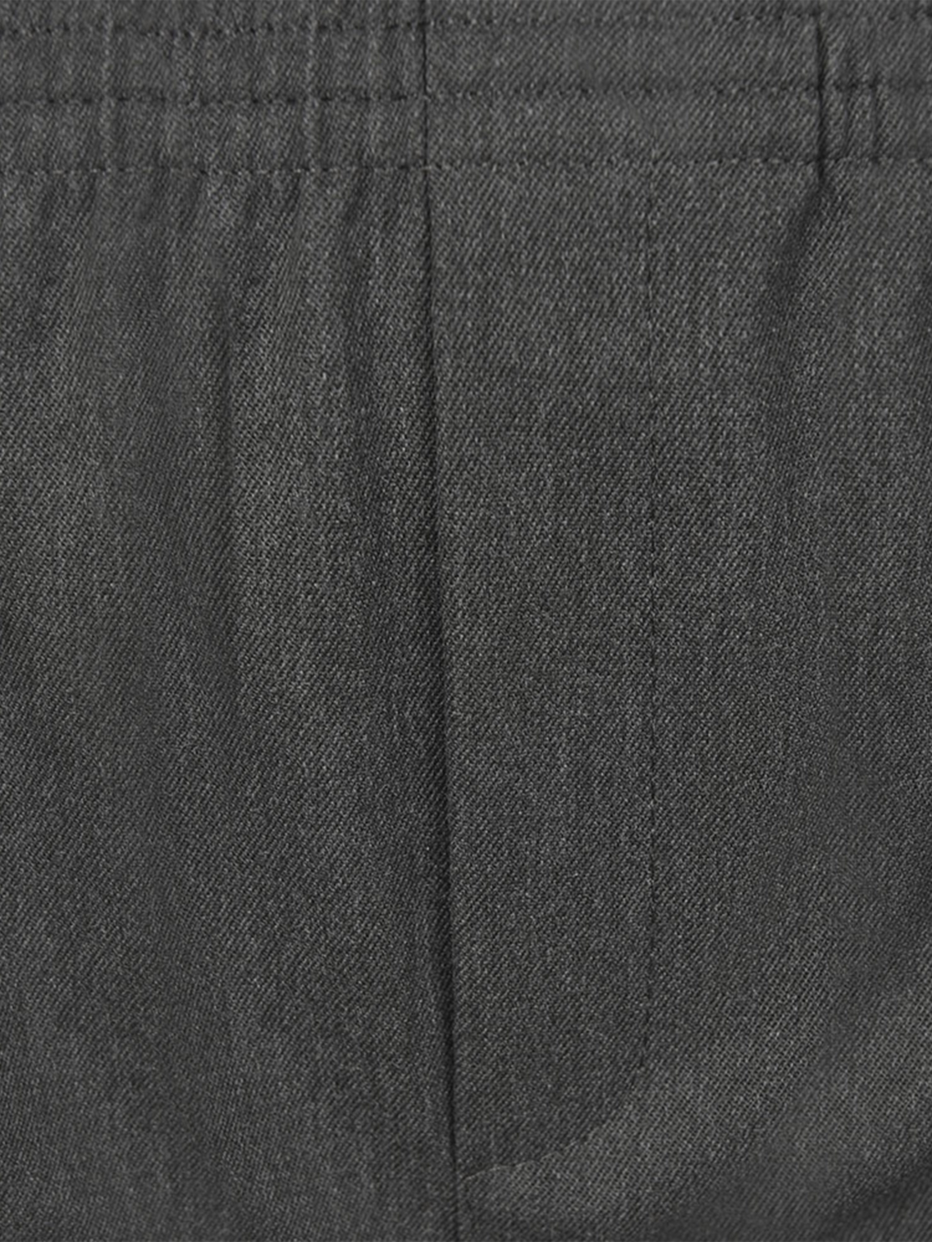 Zeco Boys School Full Elastic Pull Up Trousers in Grey