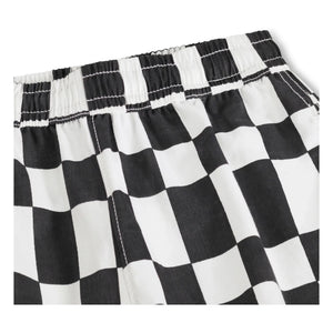 Molo - Arrow Damier Organik Pamuk Şort | Siyah