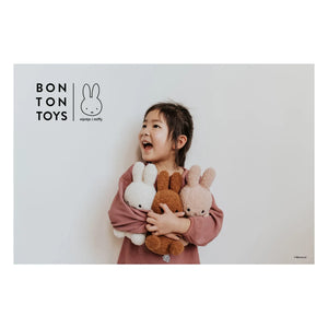 Bon Ton Toys - Miffy peluş kıvırcık oyuncak | Şeftali