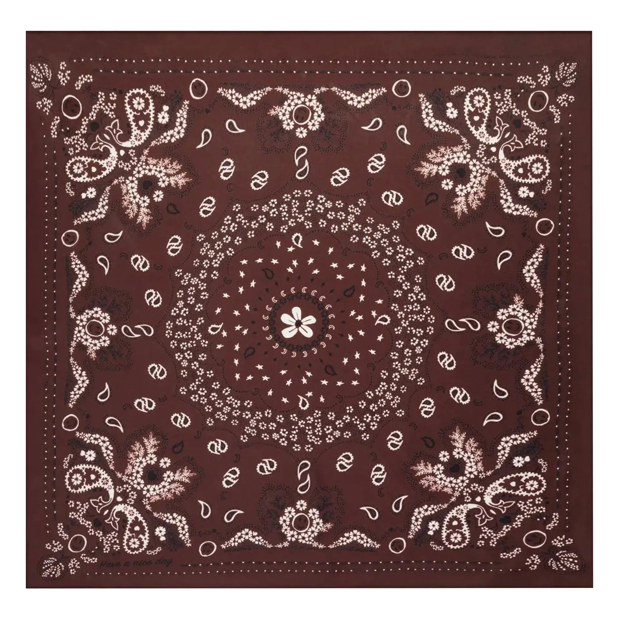 Call it by your name - Küçük İpek Bandana | Kahverengi