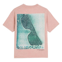 Scotch & Soda - Basquiat Sanat Eseri Tişört | Soluk Pembe