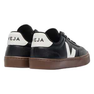 Veja - O.T. Deri Voleybol Bağcıklı Sneakers | Siyah