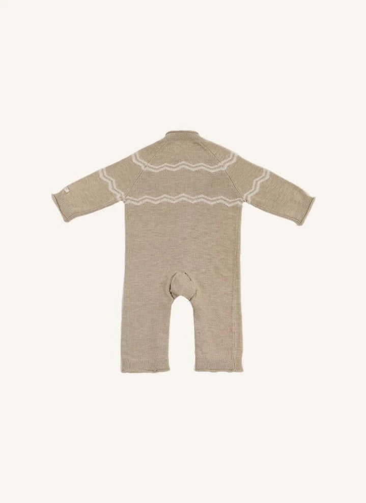 Donsje - Guillaume Merino yün tulum | Heather beige