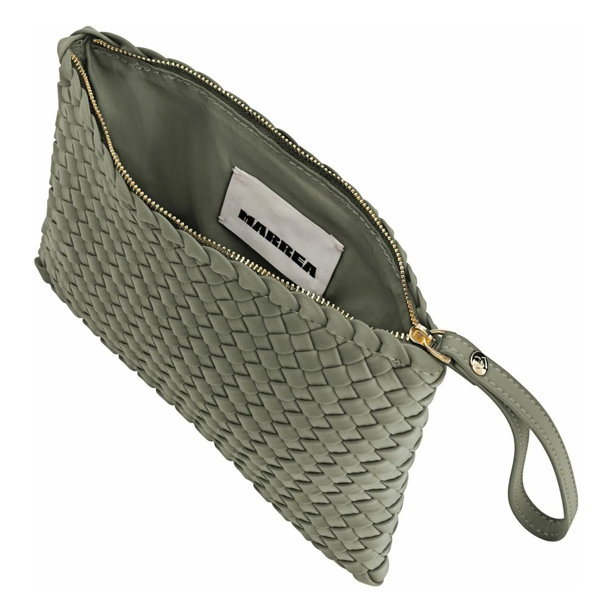 Marrea - Marrea clutch çanta | Açık haki
