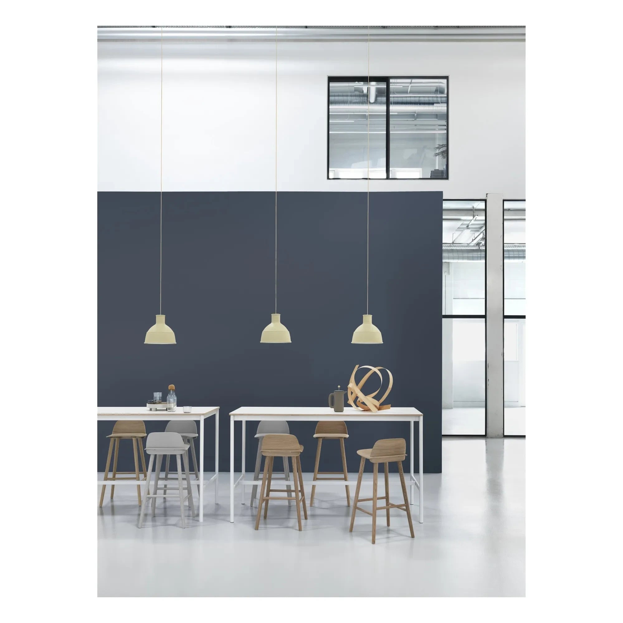 Muuto - Nerd Bar Taburesi 75 cm | Meşe
