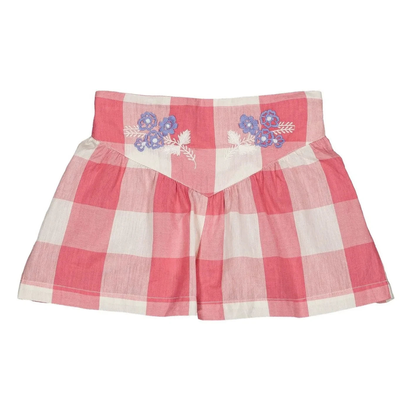 Hello Simone - Short Marlow Carreaux | Pembe