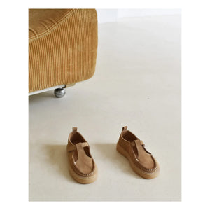 du Loua - Du Tilly Süet Loafer | Kum