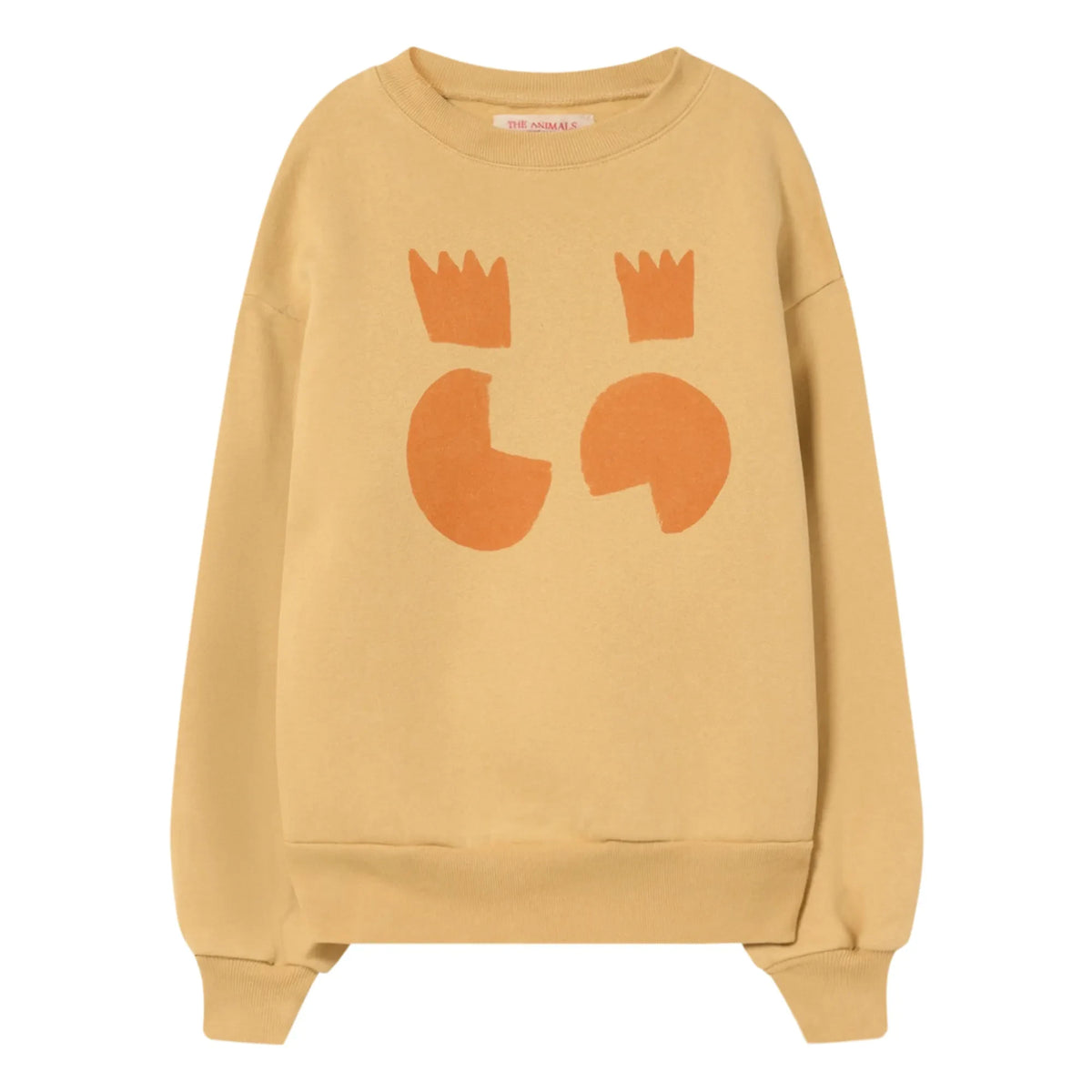 The Animals Observatory - Bear Crown Sweatshirt | Bej