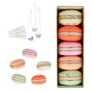 Meri Meri - Macarons Sürprizleri - Meri Meri x Ladurée - 5'li Set