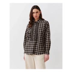 Diega - Castilana Pamuklu bluz | Gri