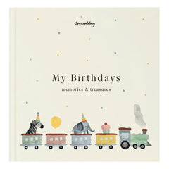 Specialday - Doğum Günlerim anı kitabı - EN | Ecru