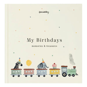 Specialday - Doğum Günlerim anı kitabı - EN | Ecru