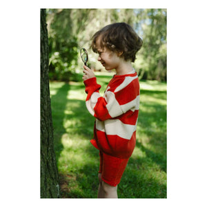Bayiri - Explorer şort Organic cotton | Kırmızı