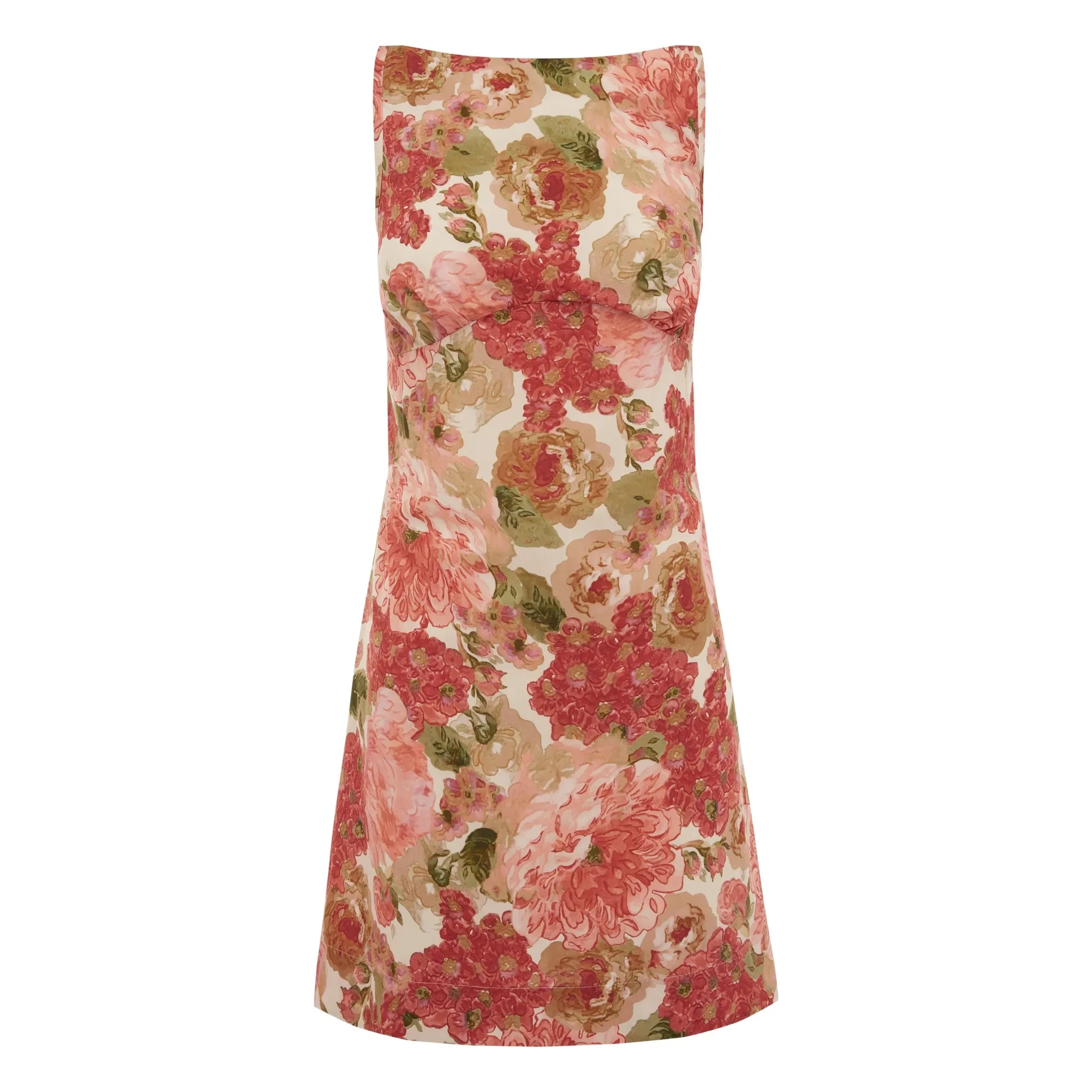 Peony - Caroline elbise | Pembe