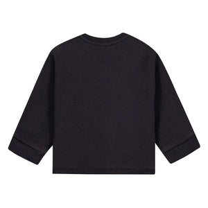 Bonton - Sweat Smily Poodle | Koyu arduvaz gri