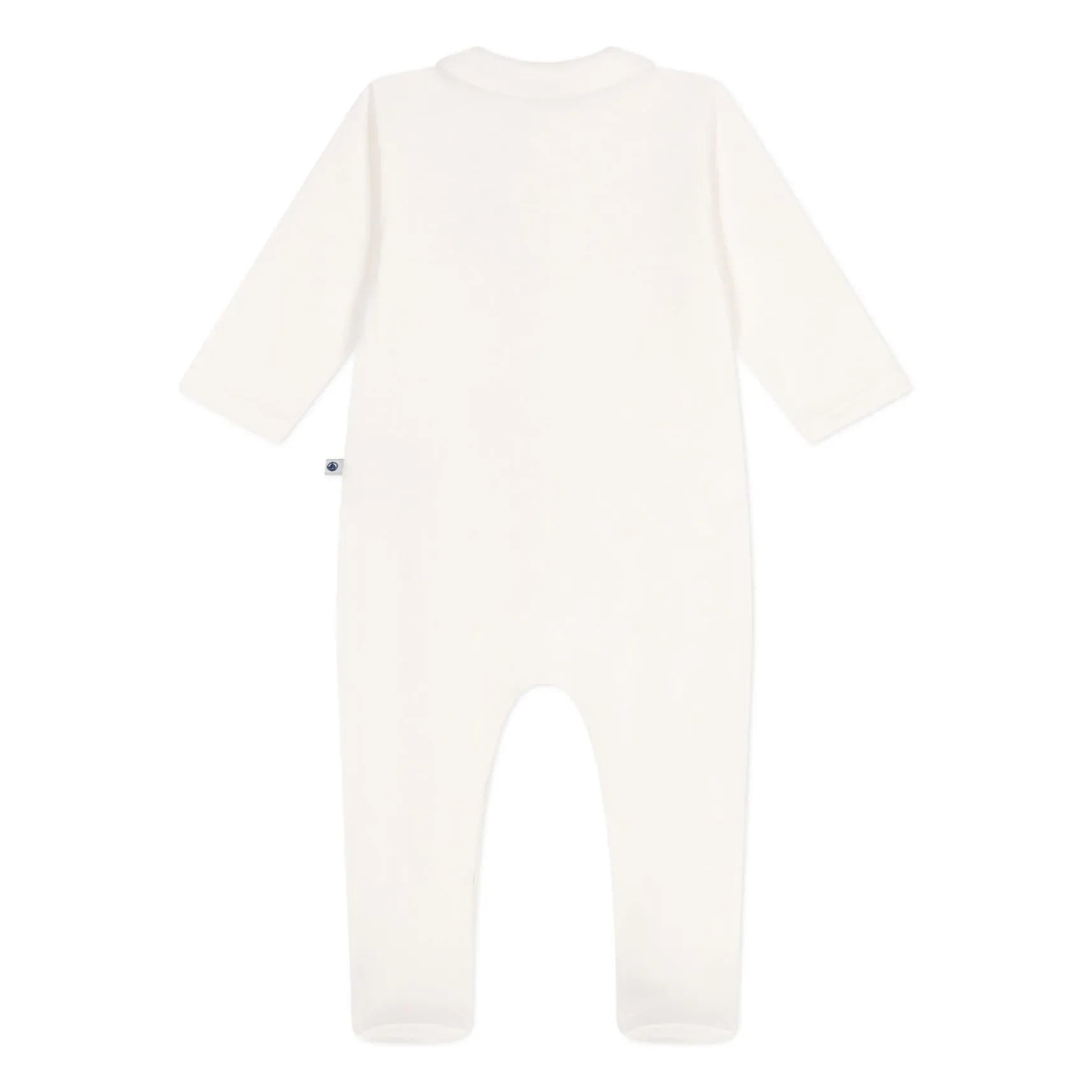 Petit Bateau - Pyjamas Dors Bien Petit Amour Tubique Organik Pamuk | Beyaz