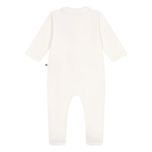 Petit Bateau - Pyjamas Dors Bien Petit Amour Tubique Organik Pamuk | Beyaz
