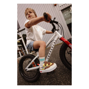 Hello Hossy - San Francisco Çizik Detaylı Sneakerlar | Kahverengi