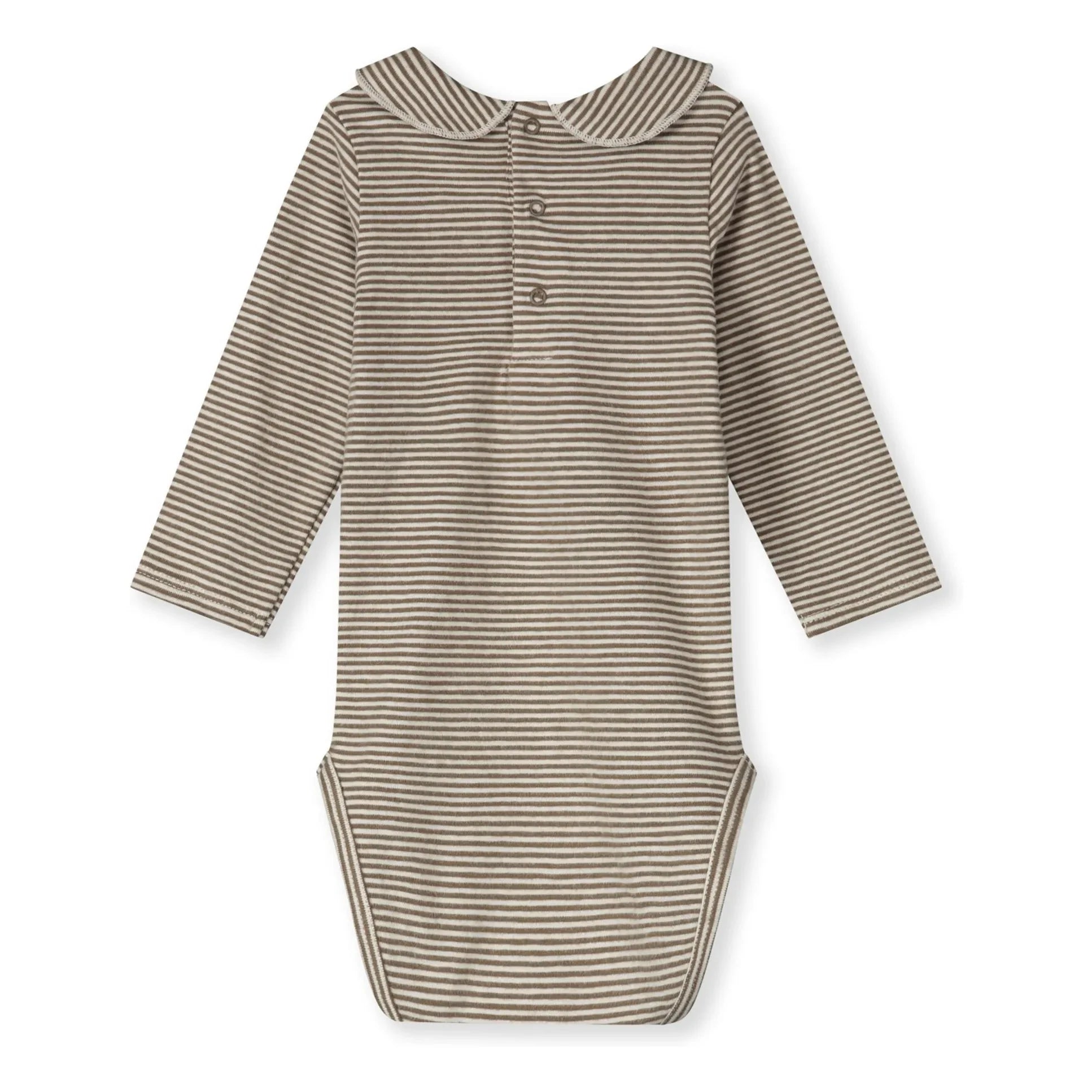 Gray Label - Organik pamuklu body | Haki kahverengi
