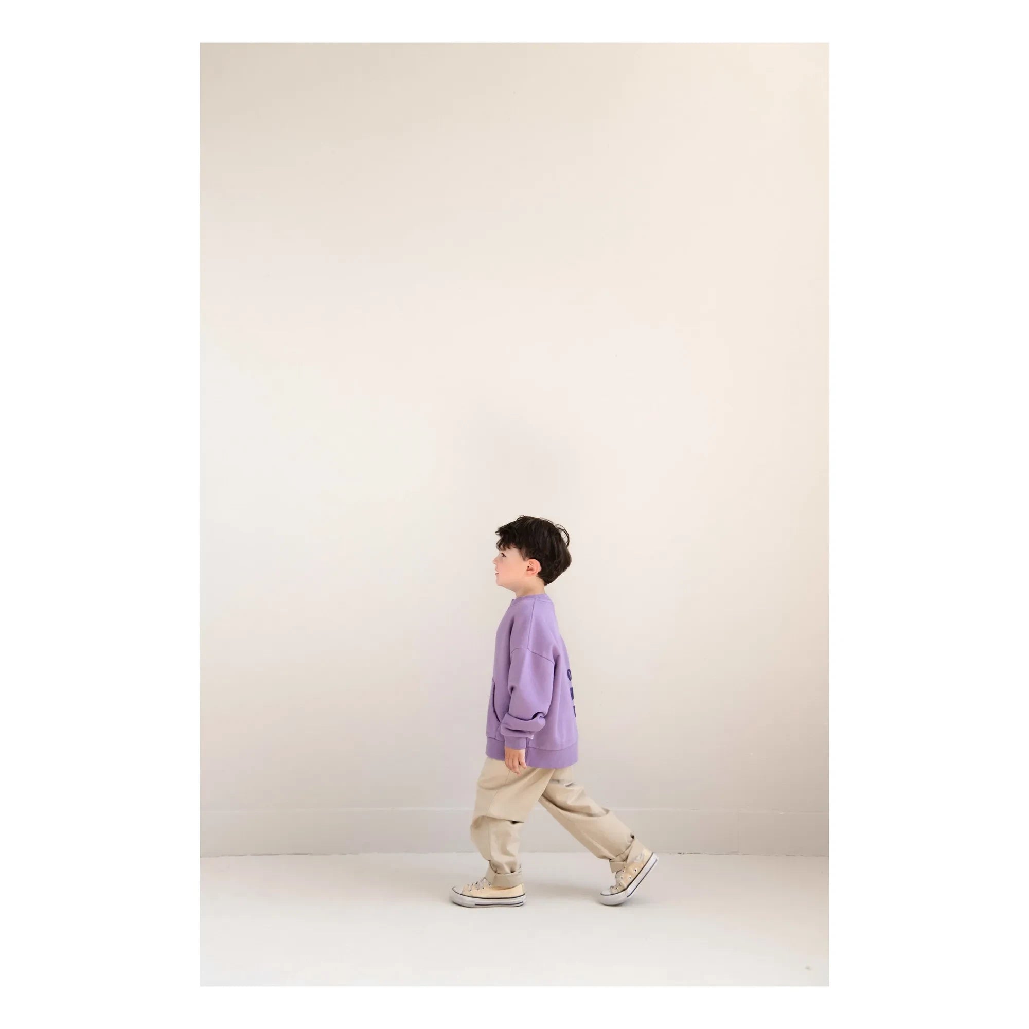 Jenest - Bo On My Way organik pamuk sweatshirt | Mor