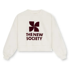 the new society - TNS Logolu Sweatshirt | Beyaz