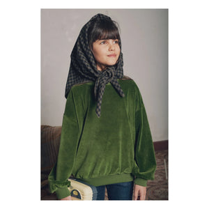 Marlot Paris - Maxime Velours sweatshirt | Yeşil