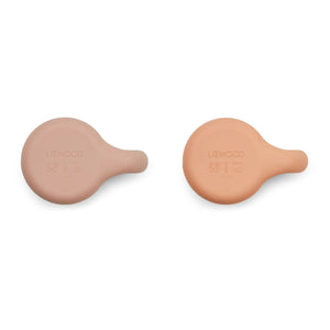 Liewood - Kylie Silikon Bardaklar - 2'li Set | Pembe