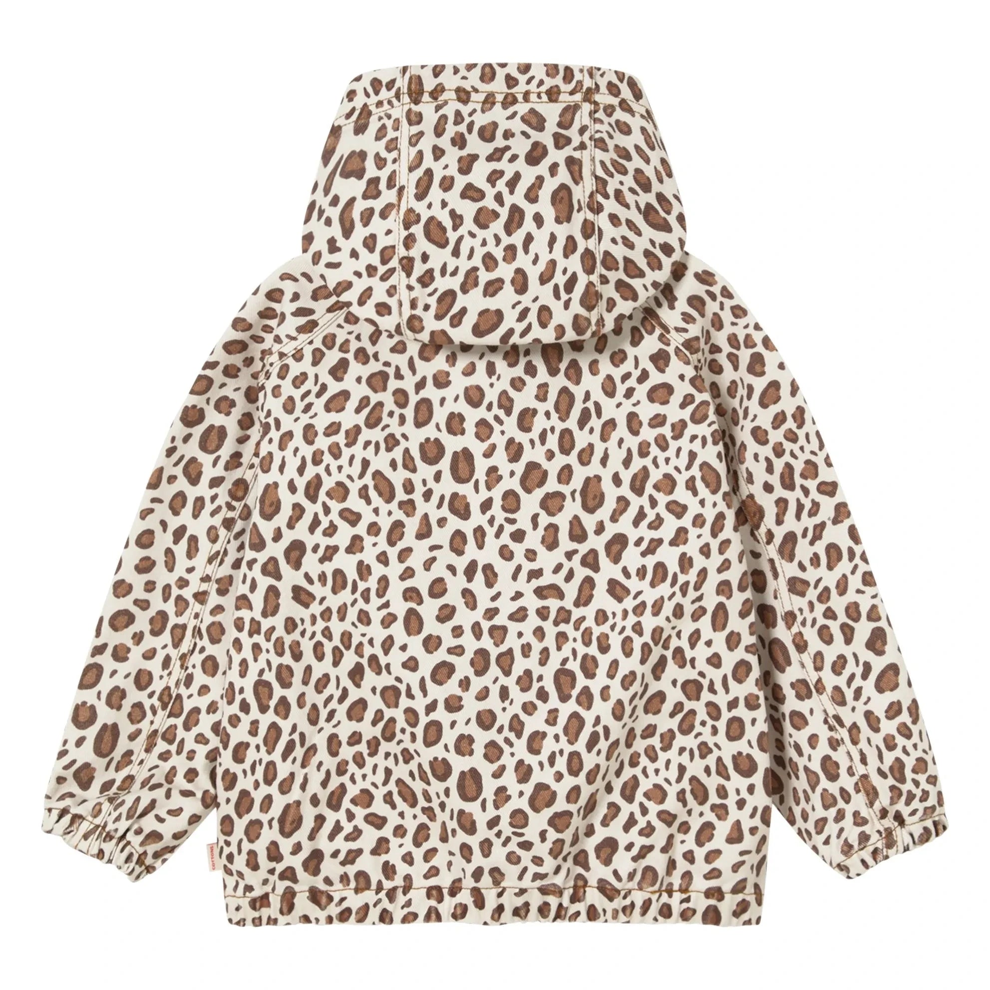 Tinycottons - Leopar Ceket | Beyaz