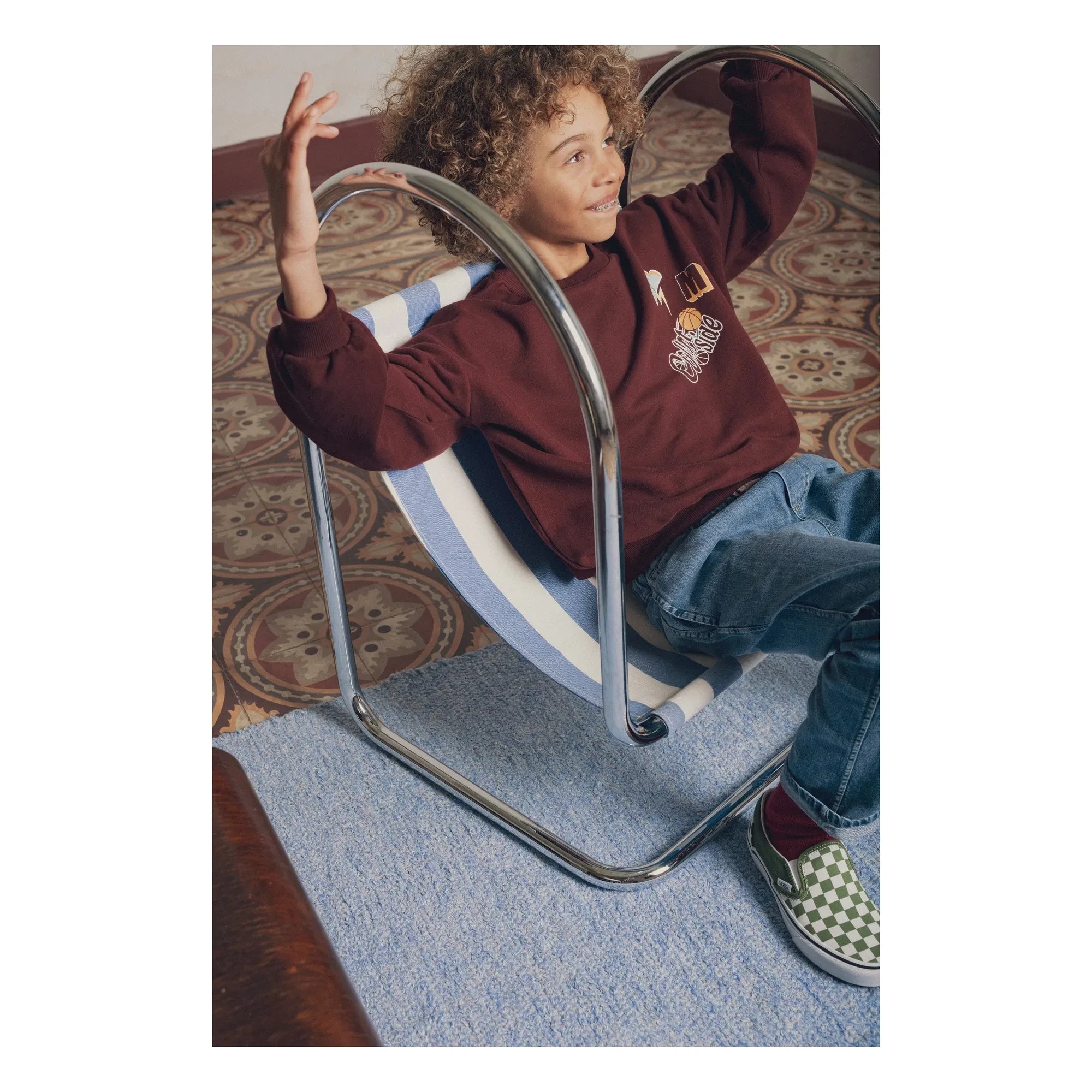 Marlot Paris - Maxime Courtside sweatshirt | Kahverengi
