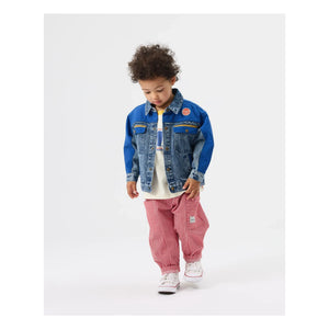 Goldie + Ace - Çizgili Pantolon | Kırmızı